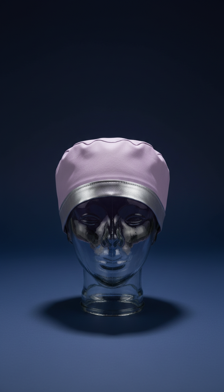 Lilac Pop Structured Scrub Cap