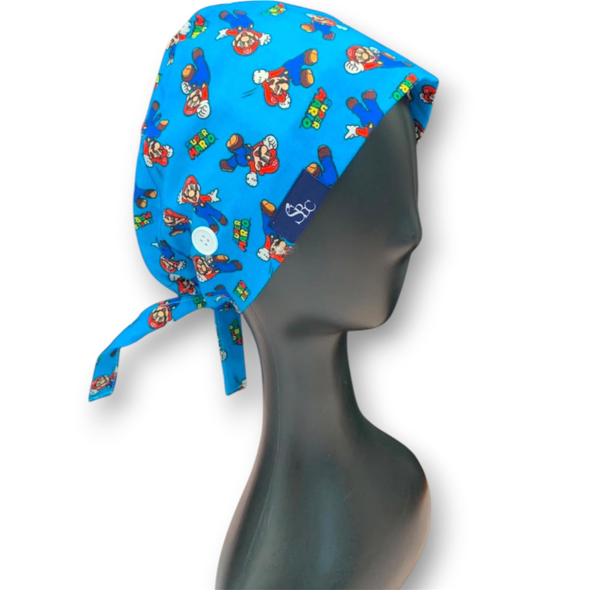 Mario Fun Scrub Cap /Scrub Bonnets