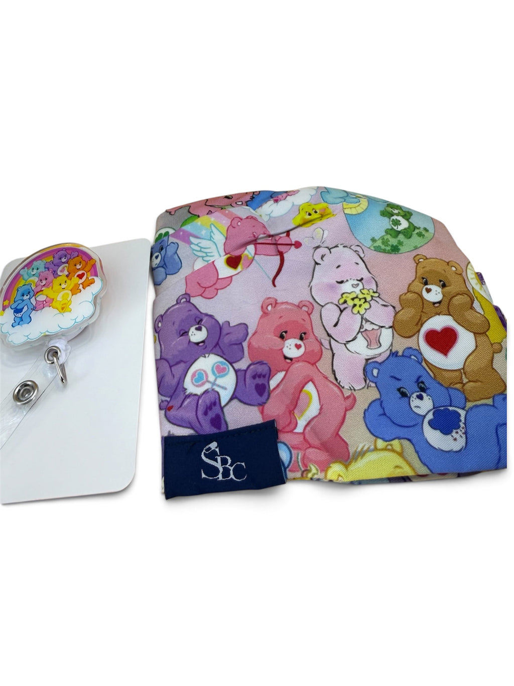 CARE BEARS FUN  BADGE& REEL