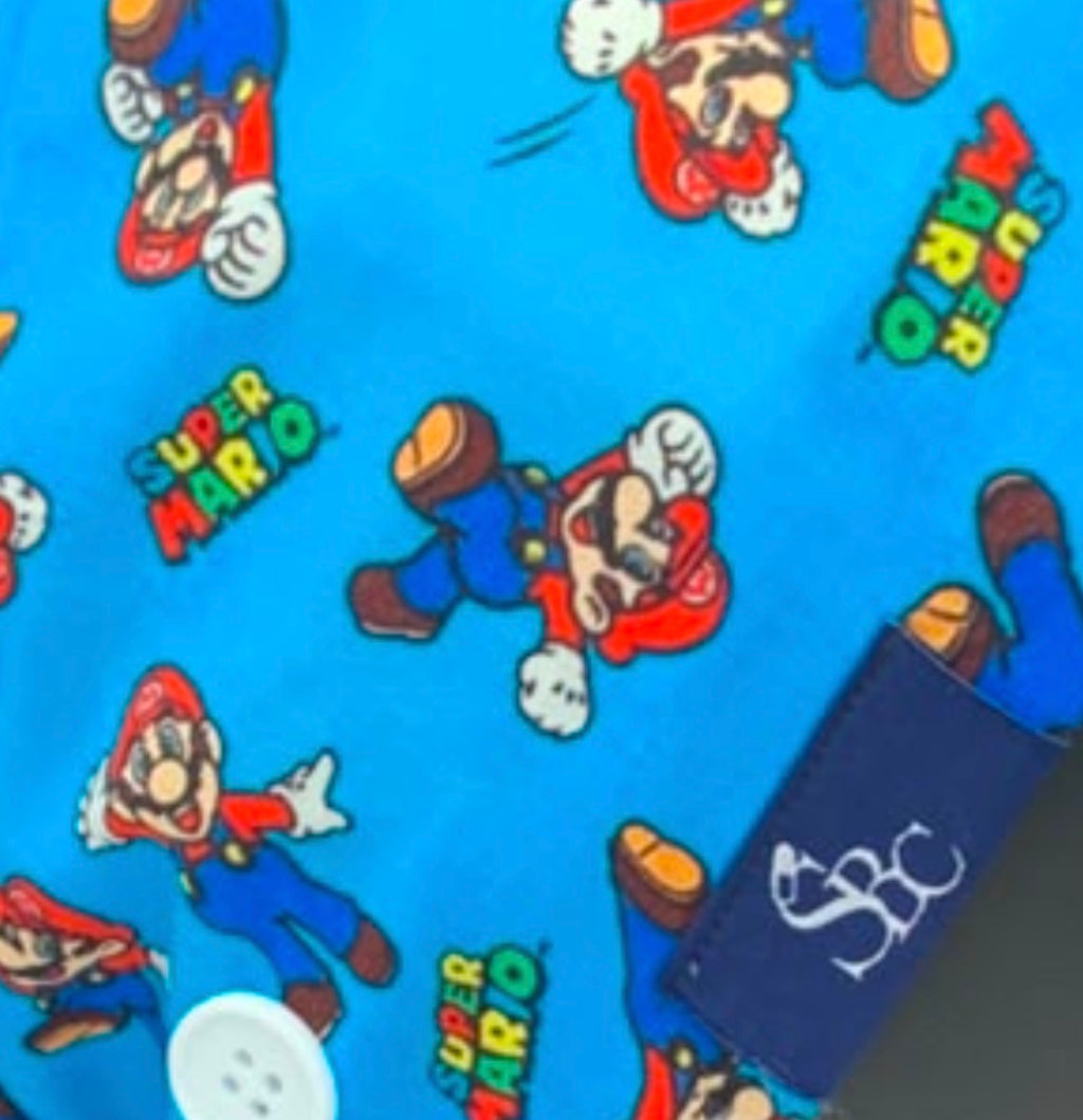 Mario Fun Scrub Cap /Scrub Bonnets